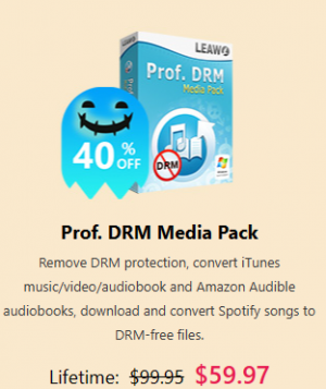 40 off prof drm media pack