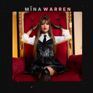 Black Red New Dark Modern Blurry Party Photo Vintage Music Album Cover 3