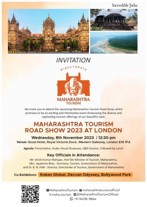 Invitation Road Show Maharahtra India 8th November London
