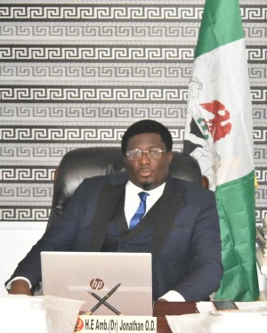 His Excellency, Amb. (Dr) Jonathan Ojadah COP, Fciml, faiet* Global President & Chairman
