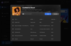 add spotify music to convert