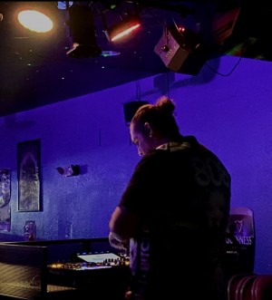 The 808 Baby performing live.