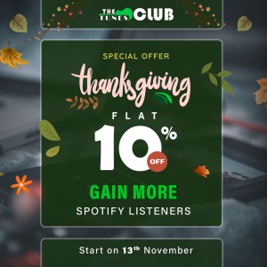 Spotify Promotion Services Thanksgiving
