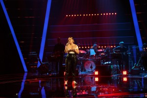 Canadian-Croatian Singer, Dani Kristina, wows all judges on The Voice Croatia.