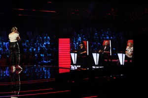 Canadian-Croatian Singer, Dani Kristina, wows all judges on The Voice Croatia.