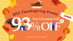 Leawo Thanksgiving Promo