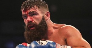 Super Featherweight Pro Boxer Achieving Success 