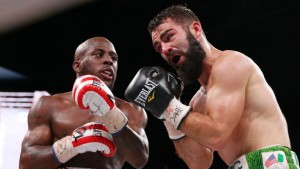 Super Featherweight Pro Boxer Achieving Success 