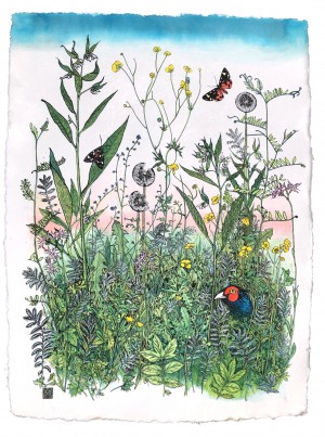 Wharf Stream Meadow by Alice Walker