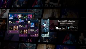 Download Melodius App on Apple and Google Play Store