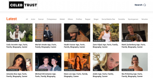 Introducing Celeb Trust: Your Go-To Source for Concise and Engaging Celebrity Biographies