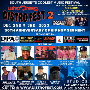 Distro Fest 50th Anniversary of Hip Hop