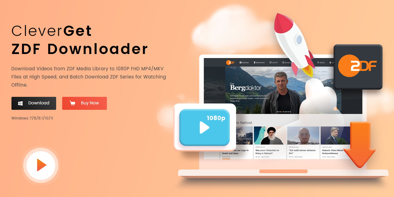 CleverGet ZDF Downloader