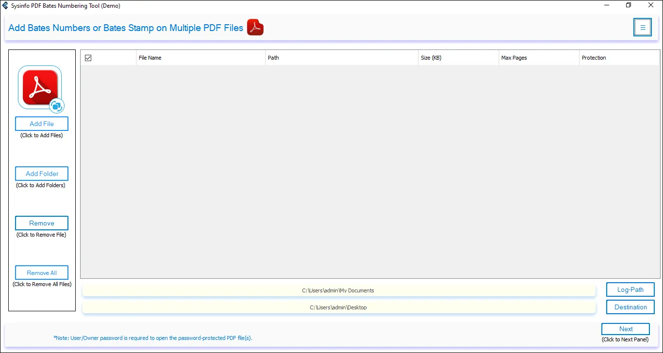Introducing SysInfo PDF Bates Numbering Tool to add Bates numbers to