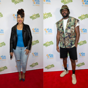 L to R: Reesha L. Archibald and Jahmar Hill