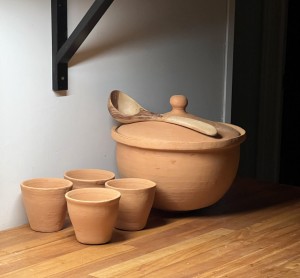 Water Jar with clay cups
