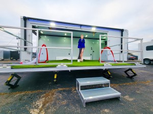 Looks like Taylor is excited about the 2nd leg of the USWNT friendlies with China.