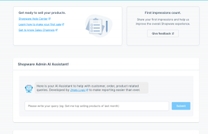 Shopware AI Assistant