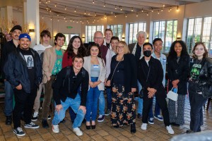 PSA Student Contestants at Radford with Senior VP