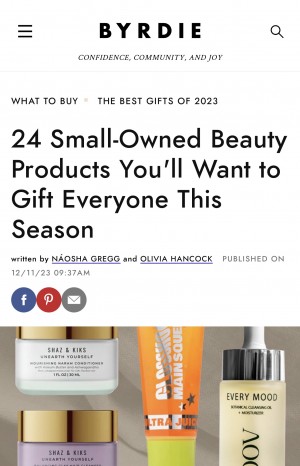 BYRDIE BEAUTY Best Gifts of 2023 TWiiSH