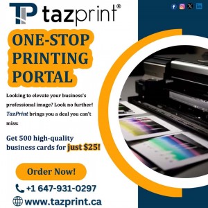 Taz Print online printing and design services
