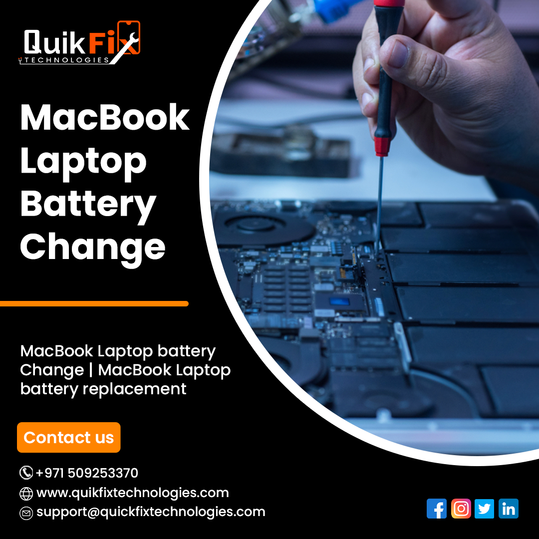 Expert Laptop Repair in Dubai with Quik Fix Technologies IssueWire