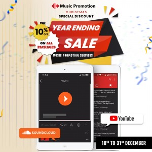 Christmas Sale on Music Promotion Services