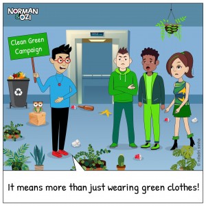 Green cloth campaign