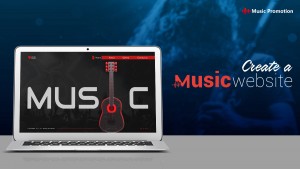 Create a music website