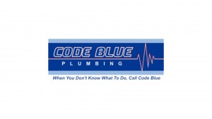 Code Blue Plumbing Logo