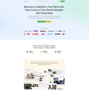 PanelRank.com - Personal Brand Websites, Google Knowledge Panels and Online Reputation Management
