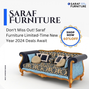 White Orange Classic Furniture Sale Instagram Post