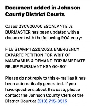Kansas Judge Burmaster Set to Stand Trial Against Pro Se Fathers Lawsuit & Claims of Destroyed Daughters Companionship  