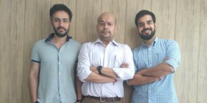 From left to right - Founders of MedMonks - Gautam, Priyank and Shubesh.