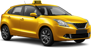 Yellow Taxi in Goa