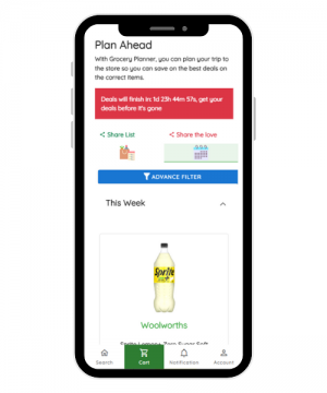 Plan and get the cheapest price for your grocery list