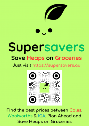 Scan the QR code to join supersavers for free