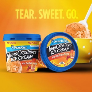 Natural Tuna Corporation Introduces StarKist® Hot Buffalo Style Tuna Creations ICE CREAM to Japan