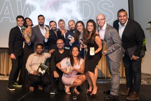 Brand Lounge Team Celebrating