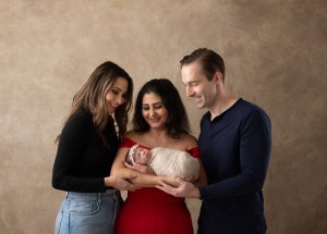 Glendale Newborn Family Photos