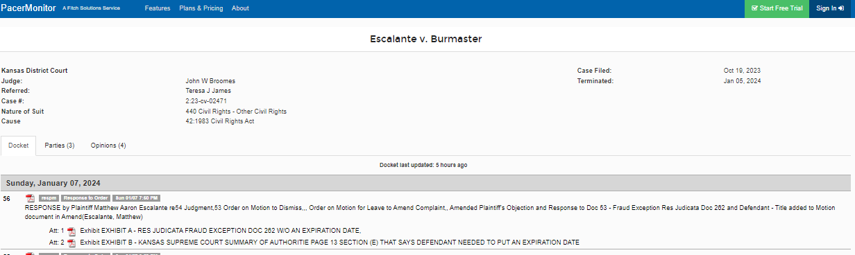 Exhibit A of Doc 56 in Case 223CV02471  Gag Order not compliant with Exhibit B