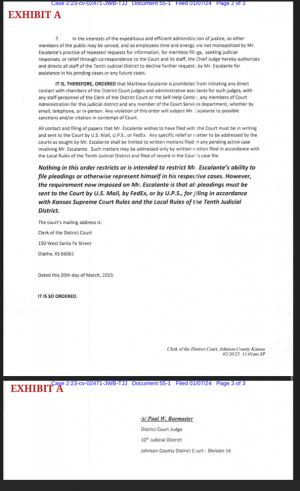 Objection Evidence of Gag Order Fraud May Have Just Implicated Burmaster in his Attempt to Evade a Fathers Lawsuit