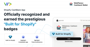 Cashback Built for Shopify