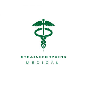 Strainsforpains logo