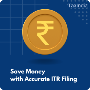 Income Tax Filing by Tax India Mobile app - file ITR Accurately online