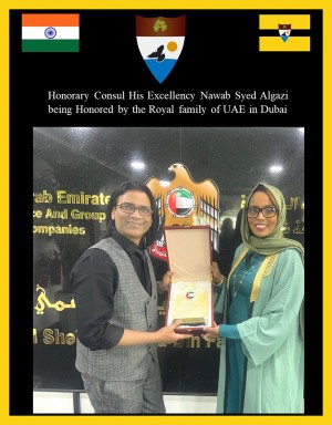 HONORED BY UAE ROYAL FAMILY IN DUBAI