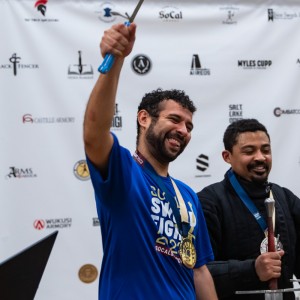 Celebrating Victory.