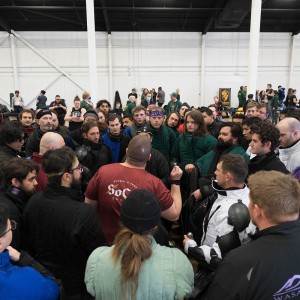 Competitors Preparing for Open Steel Longsword at SoCal Swordfight