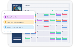 MYBOS Calendar Feature