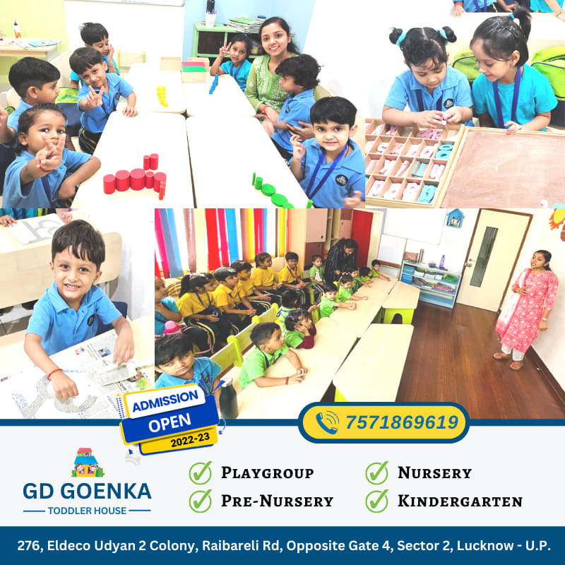Best Nursery School in Lucknow GD Goenka Toddler House IssueWire